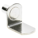 Polished Nickel 1/4" Bracket Shelf Support Pegs