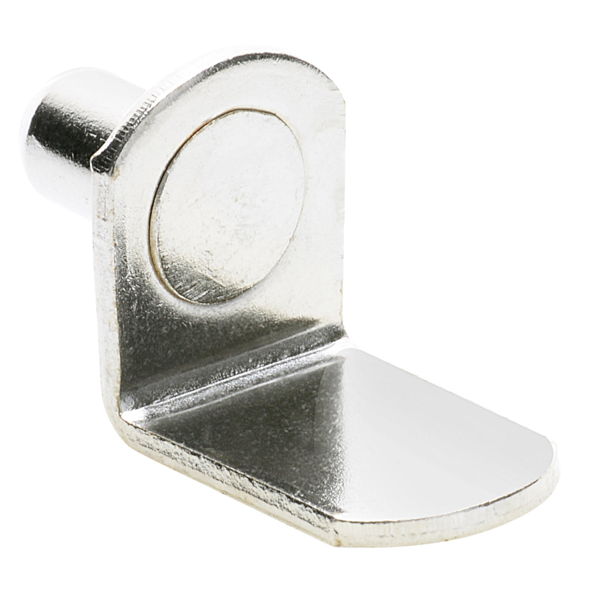 Polished Nickel 1/4" Bracket Shelf Support Pegs