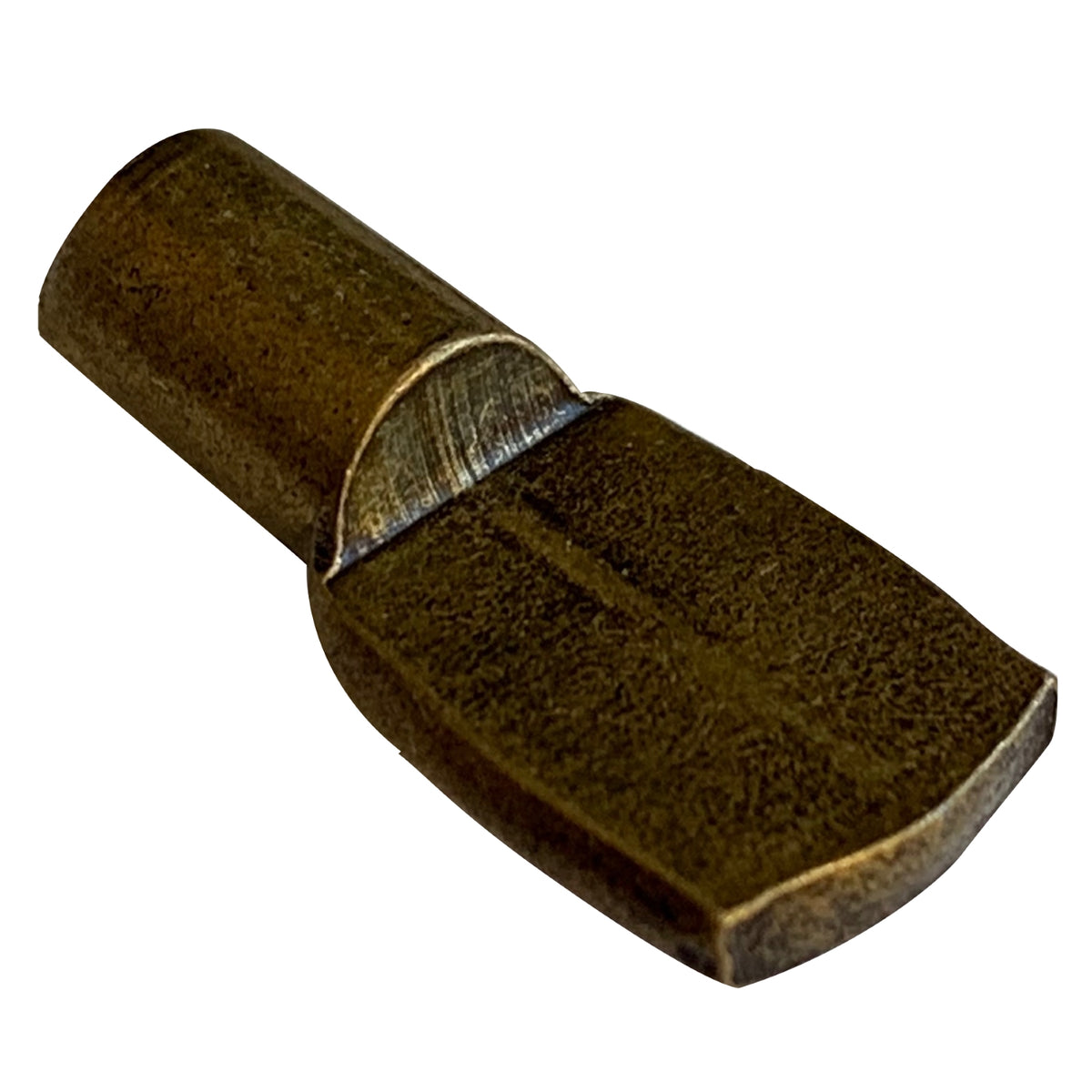 Antique Brass 1/4" Spoon Shelf Support Pegs (25 Pack)