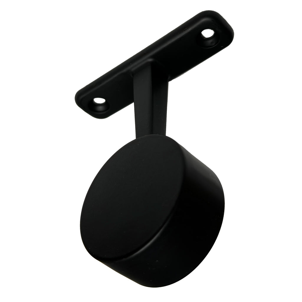 32mm diameter black closet rod top mount bracket