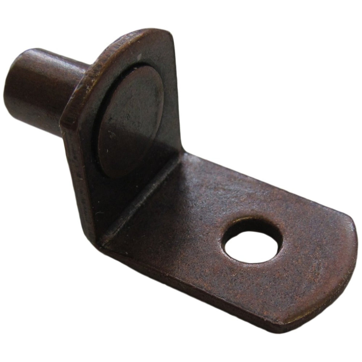 Bronze 1/4" Bracket Shelf Support Pegs with Hole (25 Pack)