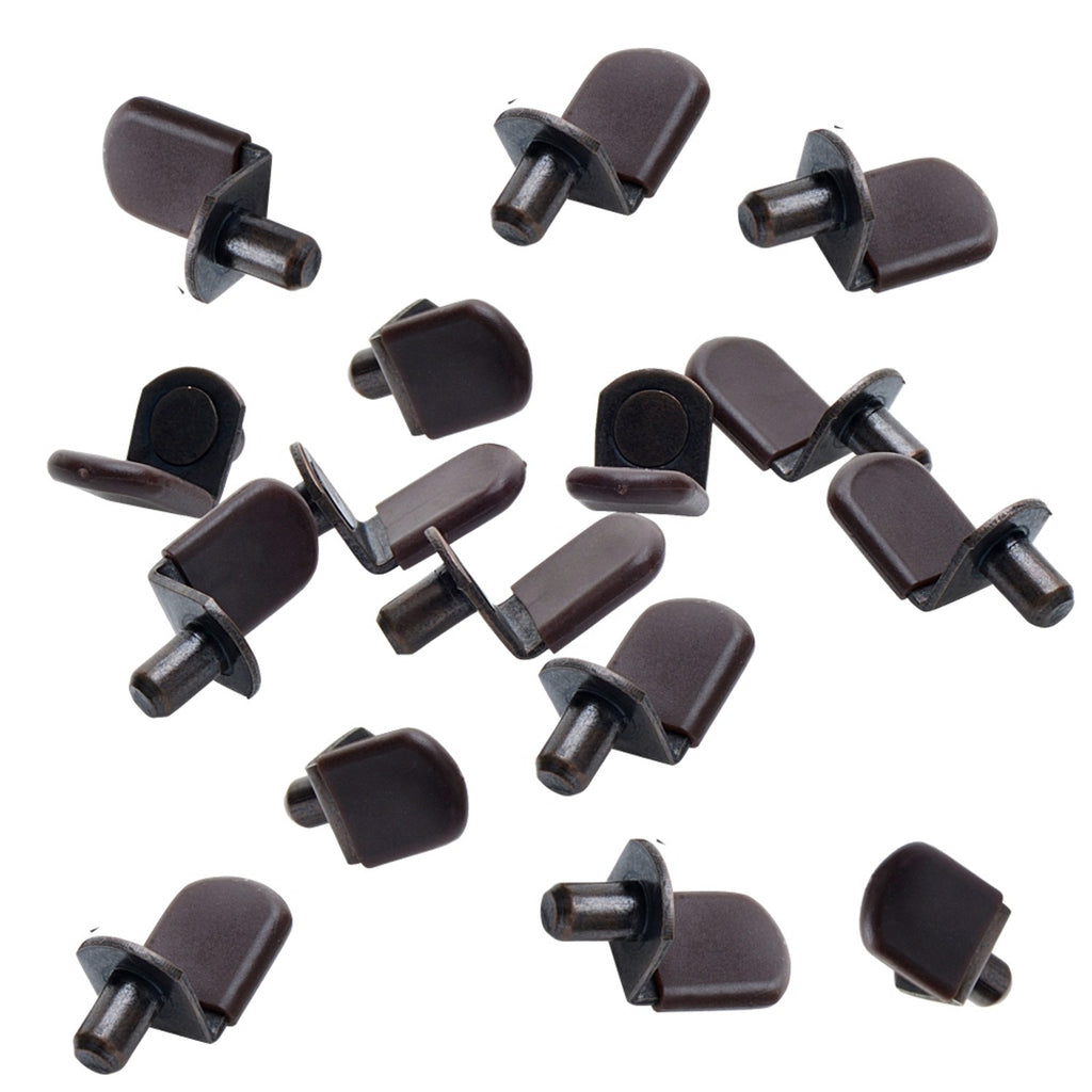 Bronze 1/4" Vinyl Sleeve Bracket Shelf Support Pegs (25 Pack) - view 2