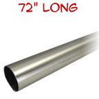 72" satin nickel closet rod only 32mm diameter