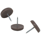 Brown 1" Nylon Furniture Glides (25 Pack)