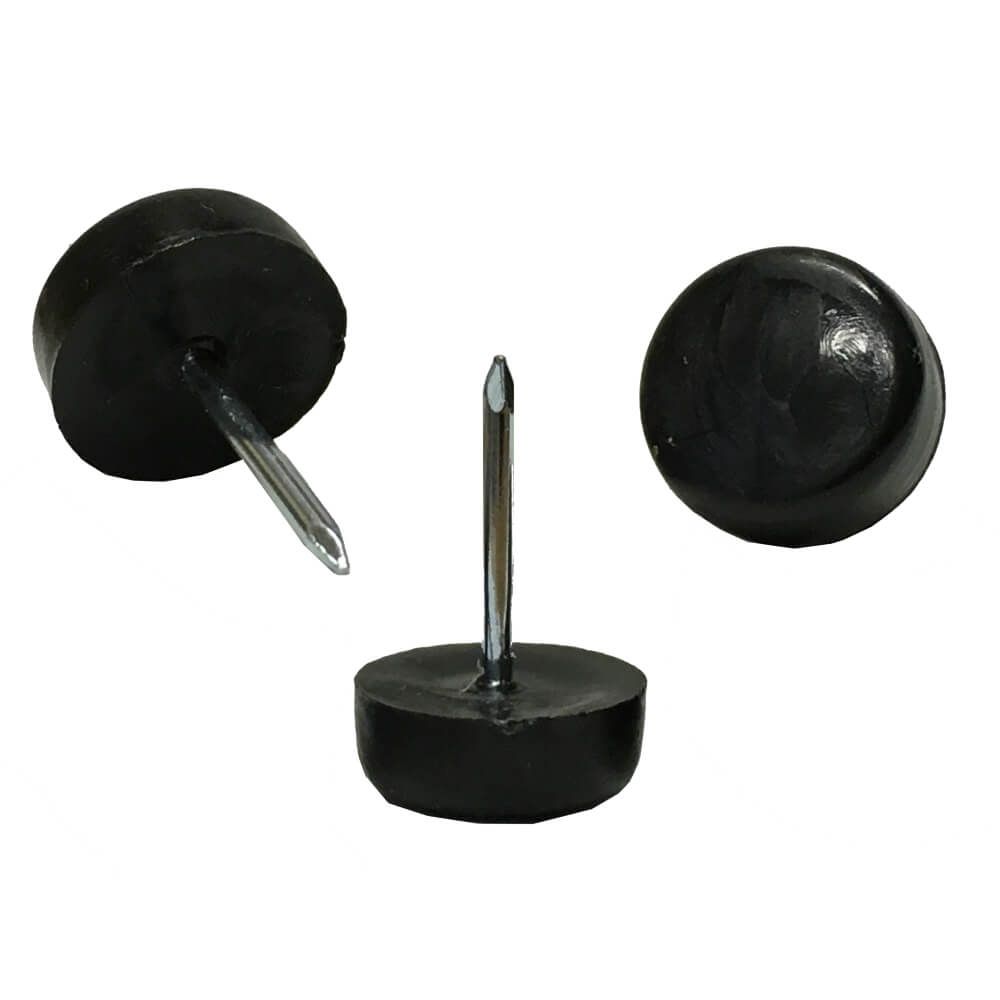 Black 5/8" Nylon Furniture Glides (25 Pack)