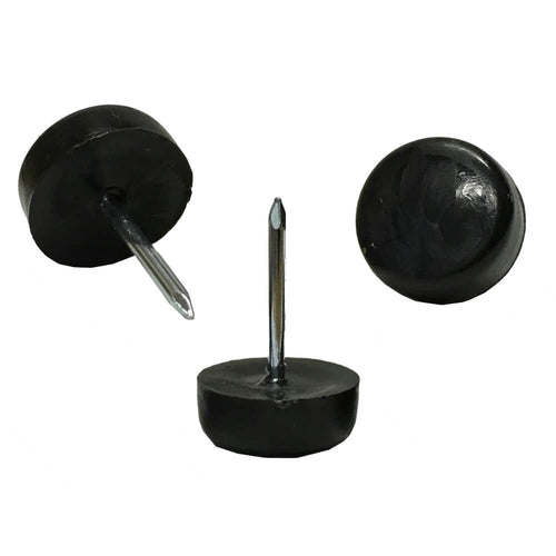 Black 5/8" Nylon Furniture Glides (25 Pack)