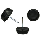 Black 3/4" Nylon Furniture Glides (25 Pack)