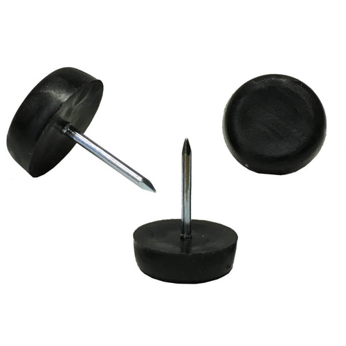 Black 3/4" Nylon Furniture Glides (25 Pack)
