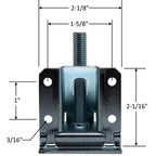 Heavy duty leveler leg specifications