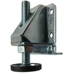 Heavy duty leveler leg detail