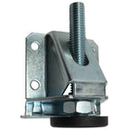 Heavy duty leveler leg detail