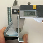 Heavy duty leveler leg detail