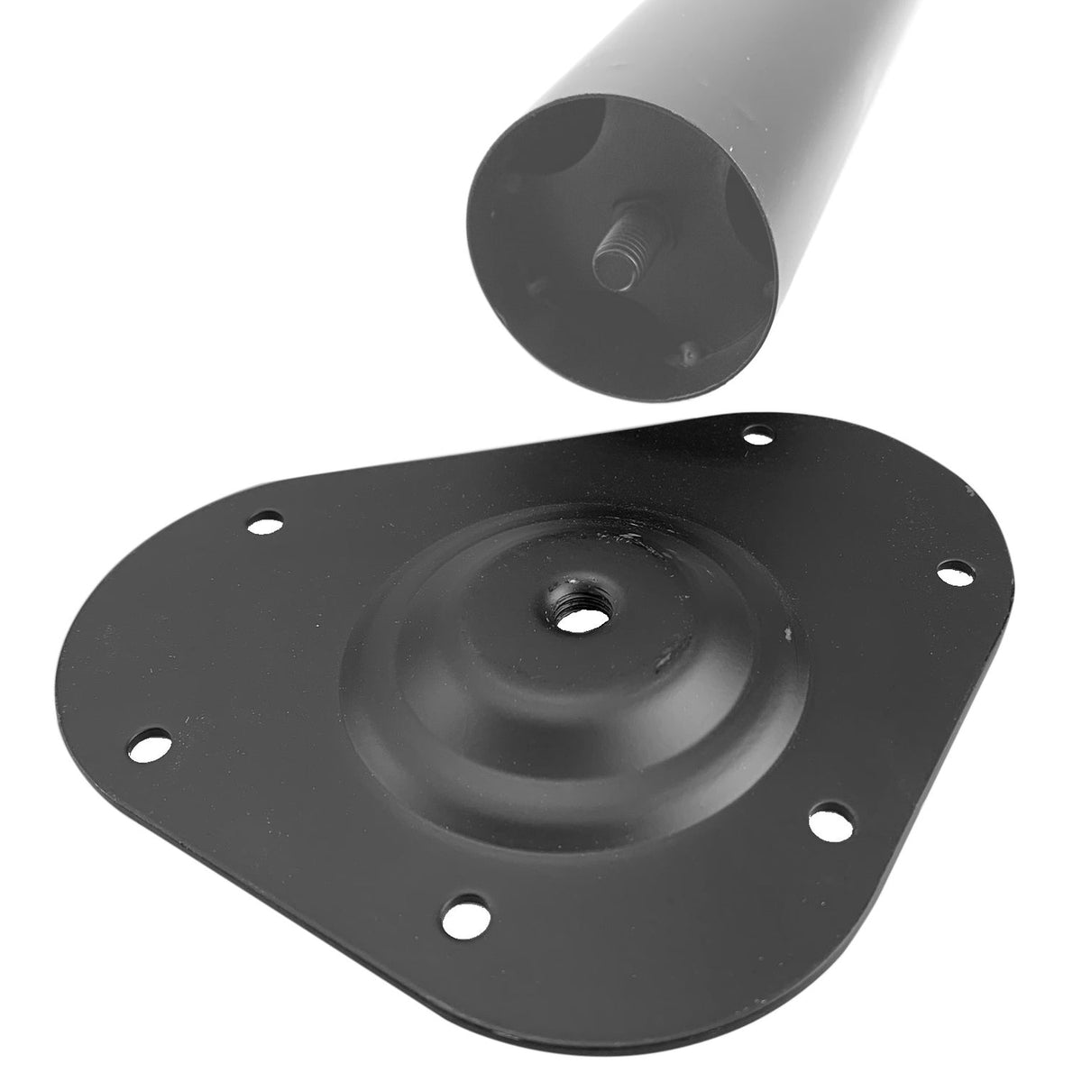 Table leg threaded bolt