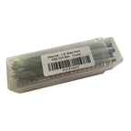 1/4 inch brad point drill bits in re-closable plastic case