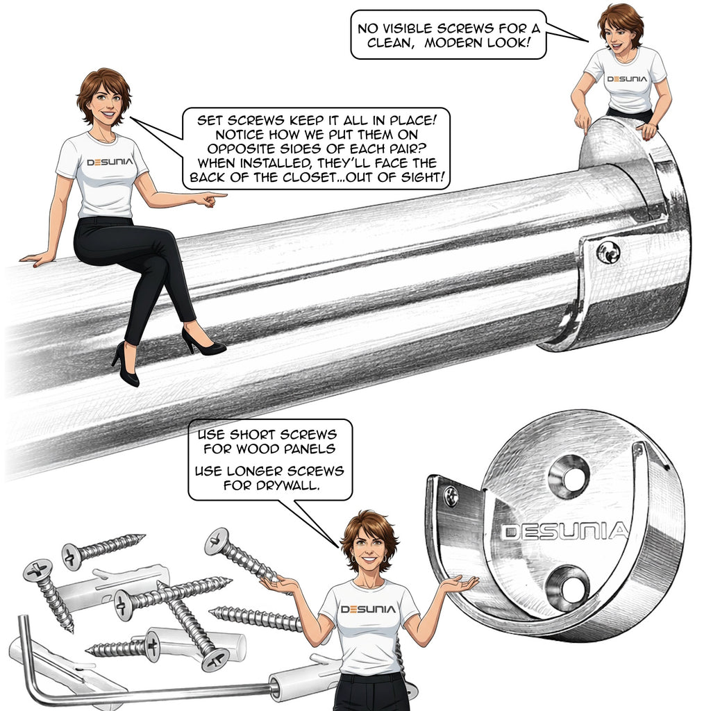 Features of the custom round rod