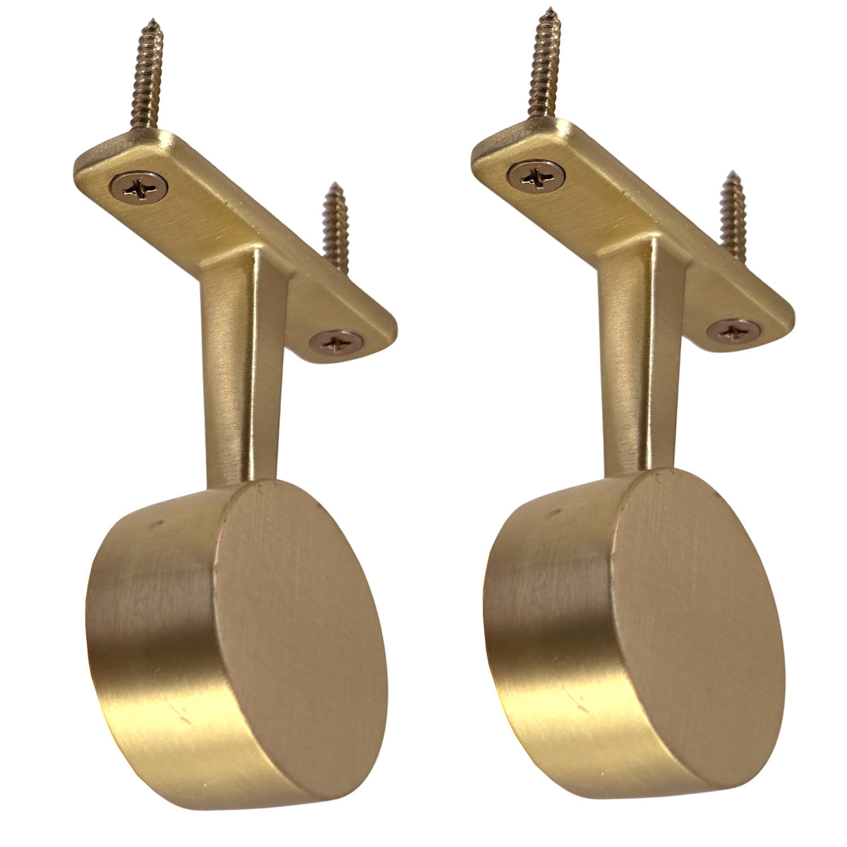 Satin Brass top mount bracket