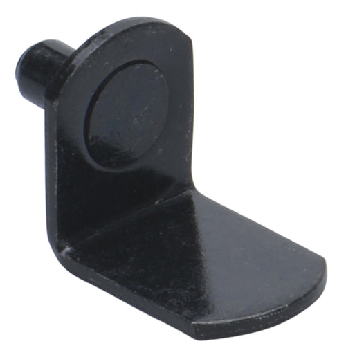 Black 5mm Bracket Shelf Support Pegs (25 Pack)
