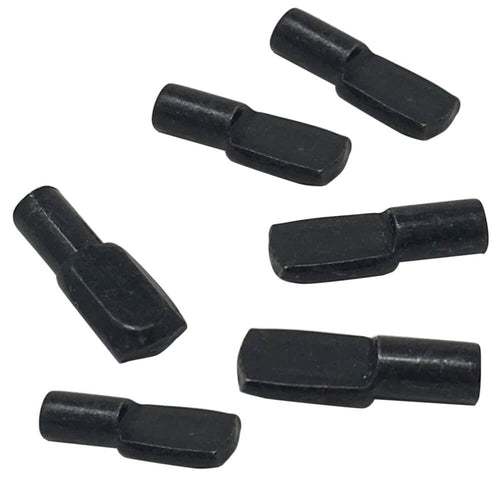Black 5mm Spoon Shelf Support Pegs (25 Pack) - view 2