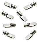 Polished Nickel 5mm Spoon Shelf Support Pegs (25 Pack) - view 2
