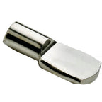 Polished Nickel 5mm Spoon Shelf Support Pegs (25 Pack)