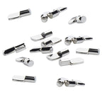 Polished Nickel 7mm Spoon Shelf Support Pegs (25 Pack) - view 2