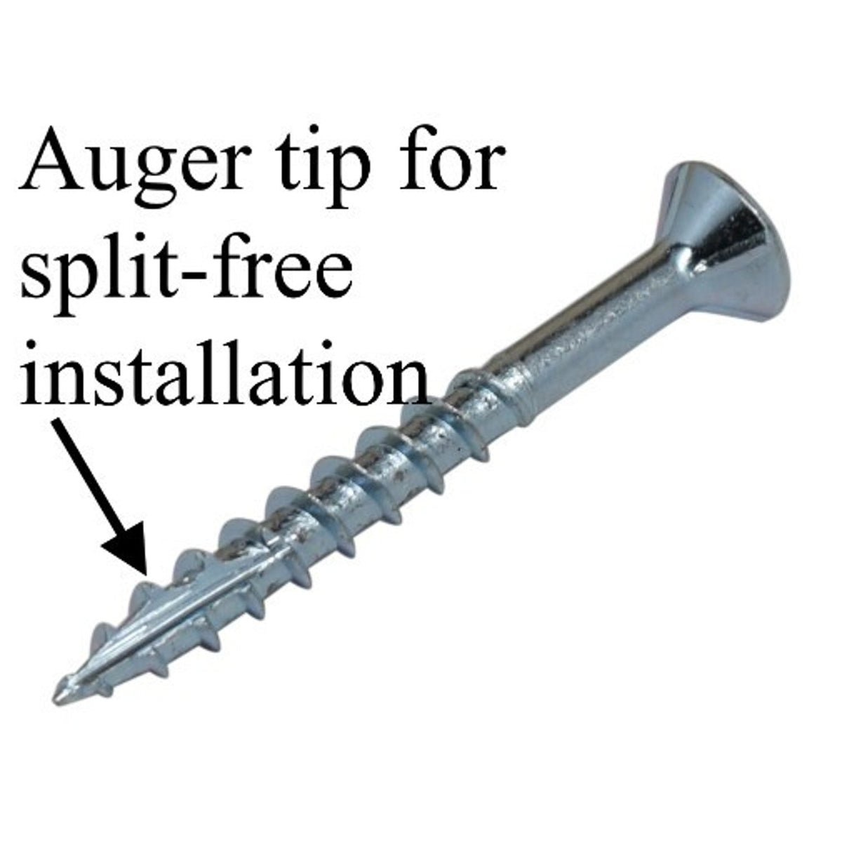 Auger tip detail