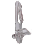 Clear 1/4" Self-Locking Shelf Support Pegs (25 Pack)