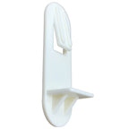 White 1/4" Self-Locking Shelf Support Pegs (25 Pack)