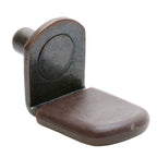 Bronze 1/4" Vinyl Sleeve Bracket Shelf Support Pegs (25 Pack)