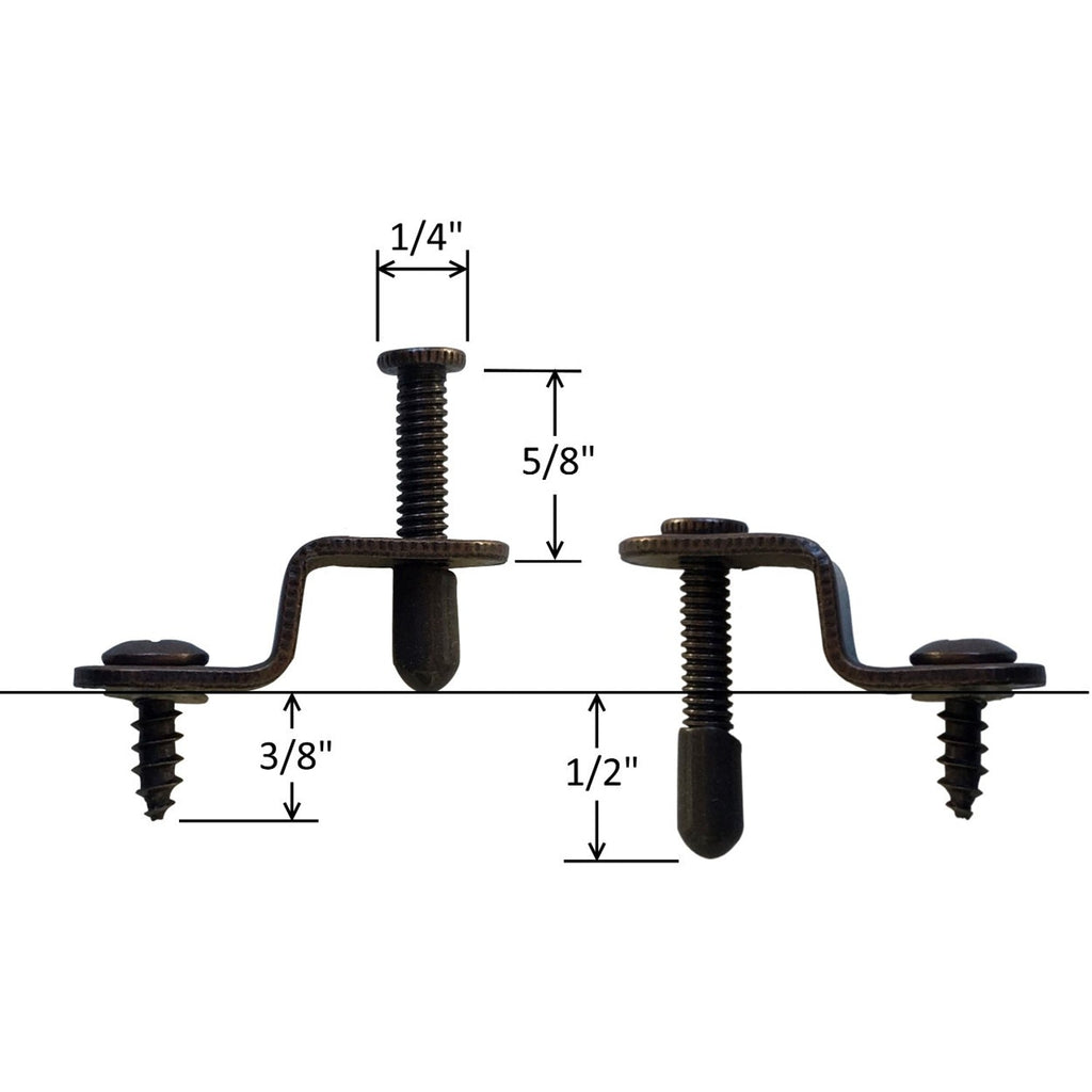 Panel retainer clip dimensions