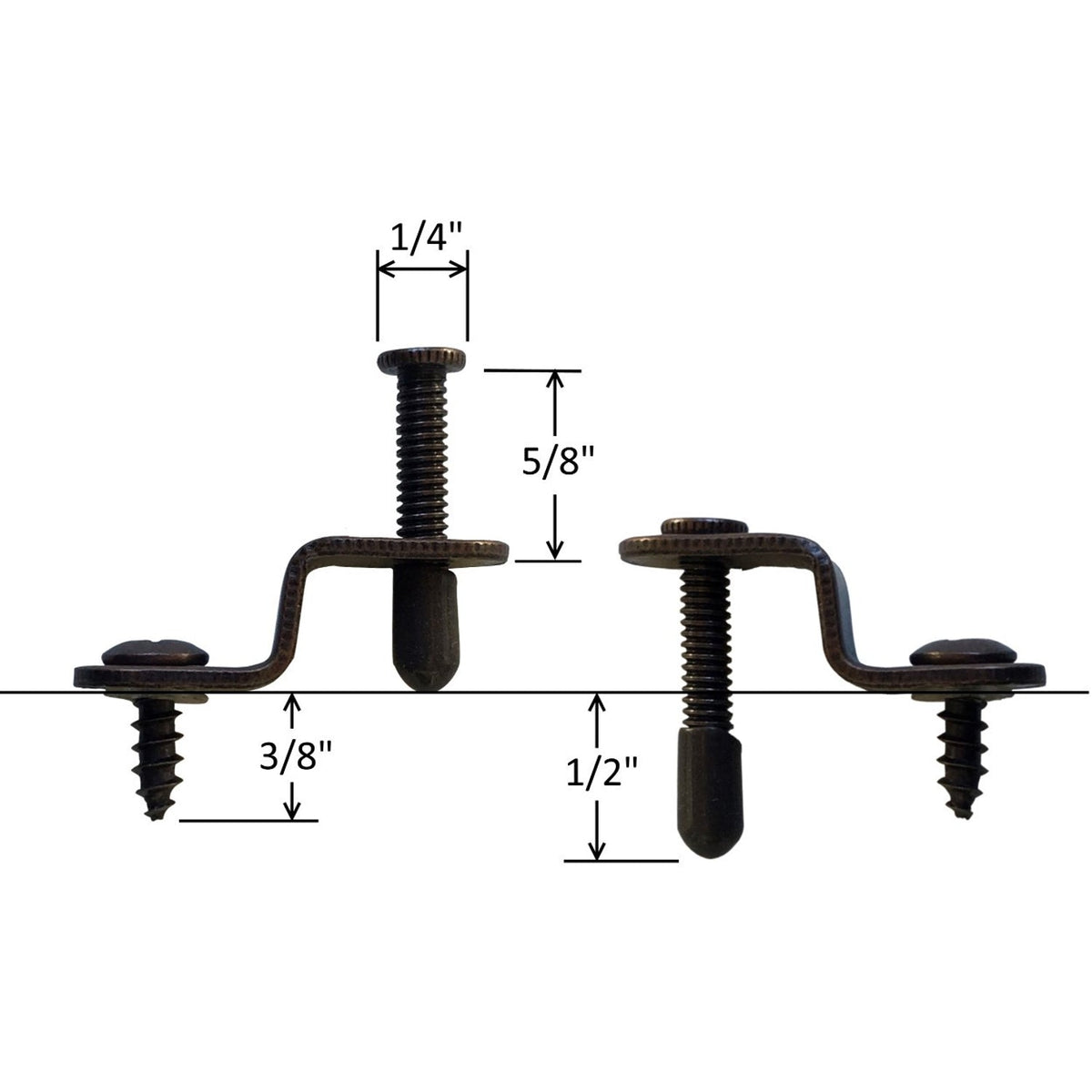 Panel retainer clip dimensions