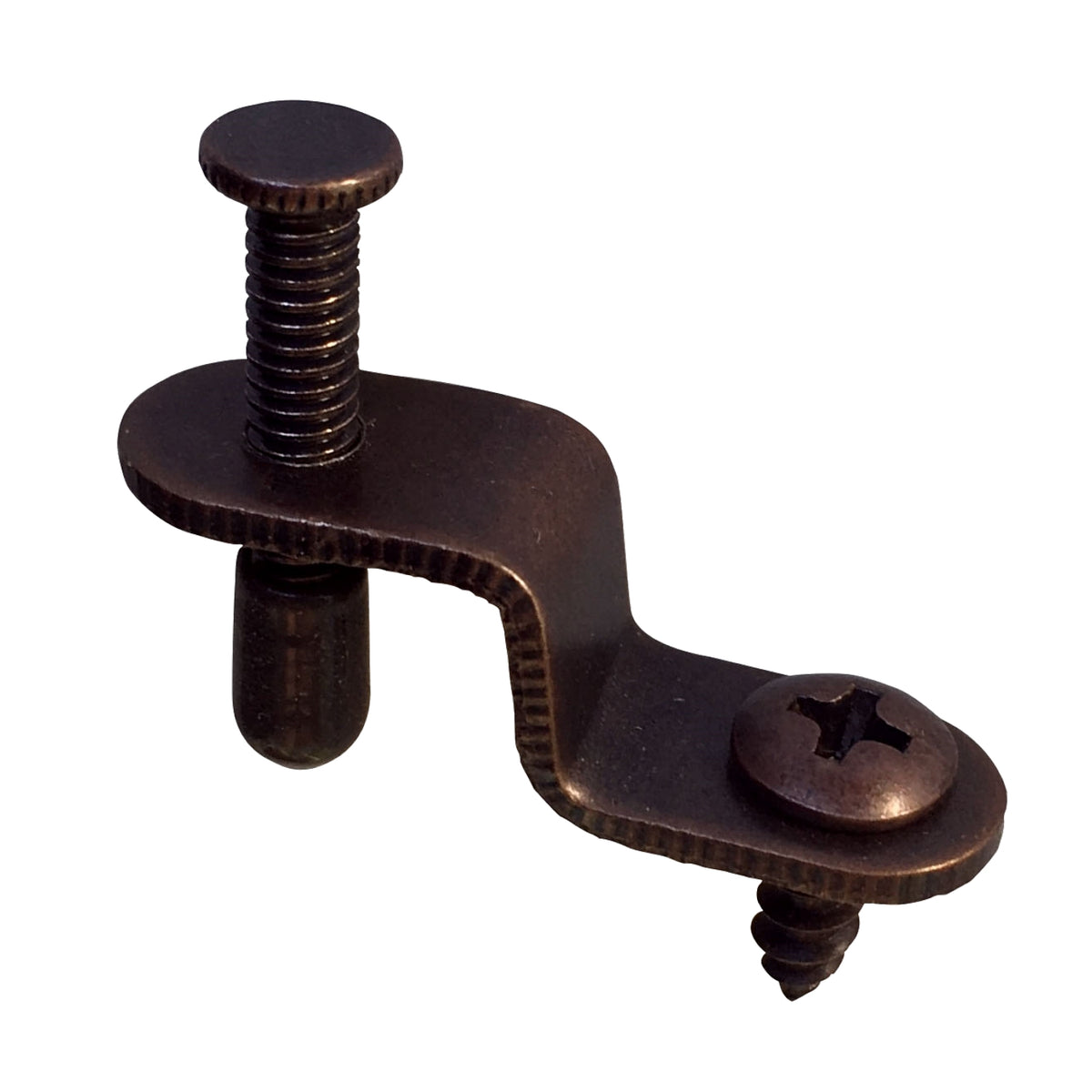 Bronze thumb screw panel retainer clips, 25 pack